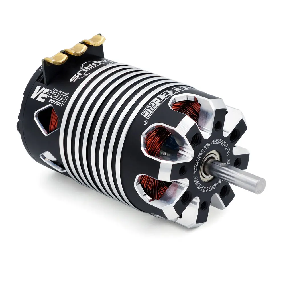 ROCKET-RC 4274 4268 V2 Sensored Brushless Motor with 220A ESC Combo Set for 1/8 Traxxas Wltoys HSP Arrma RC Car On-Road Truck