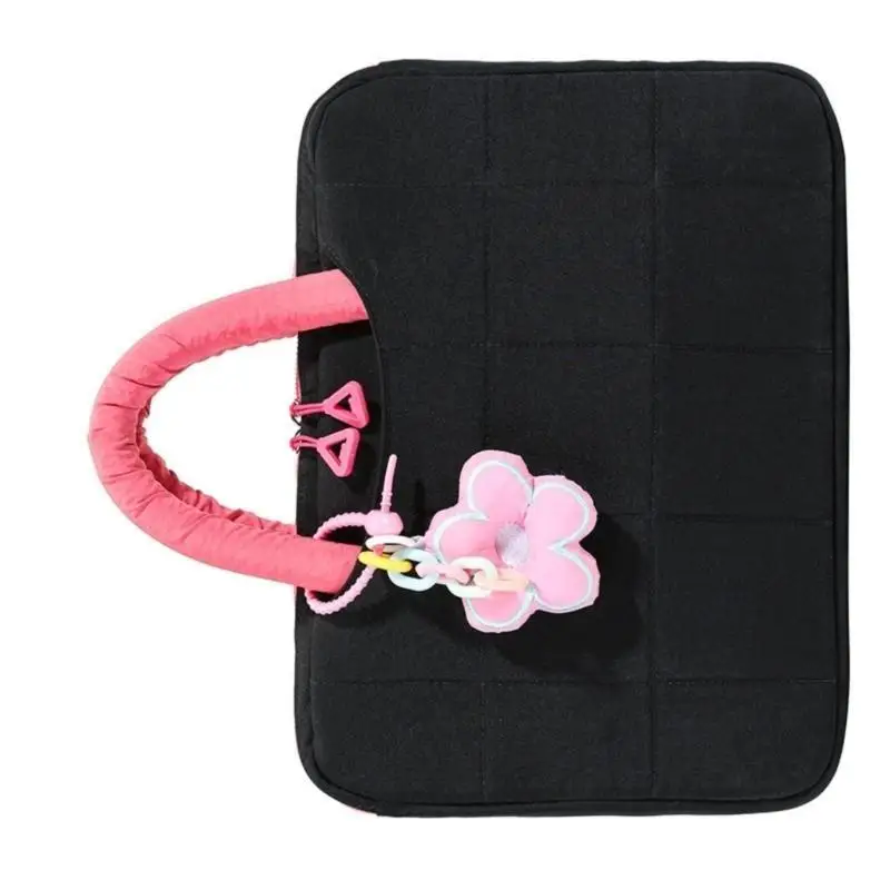 

652F Stylish Florals Laptop Tablets Case With Thick Padding Lightweight Durability Bag