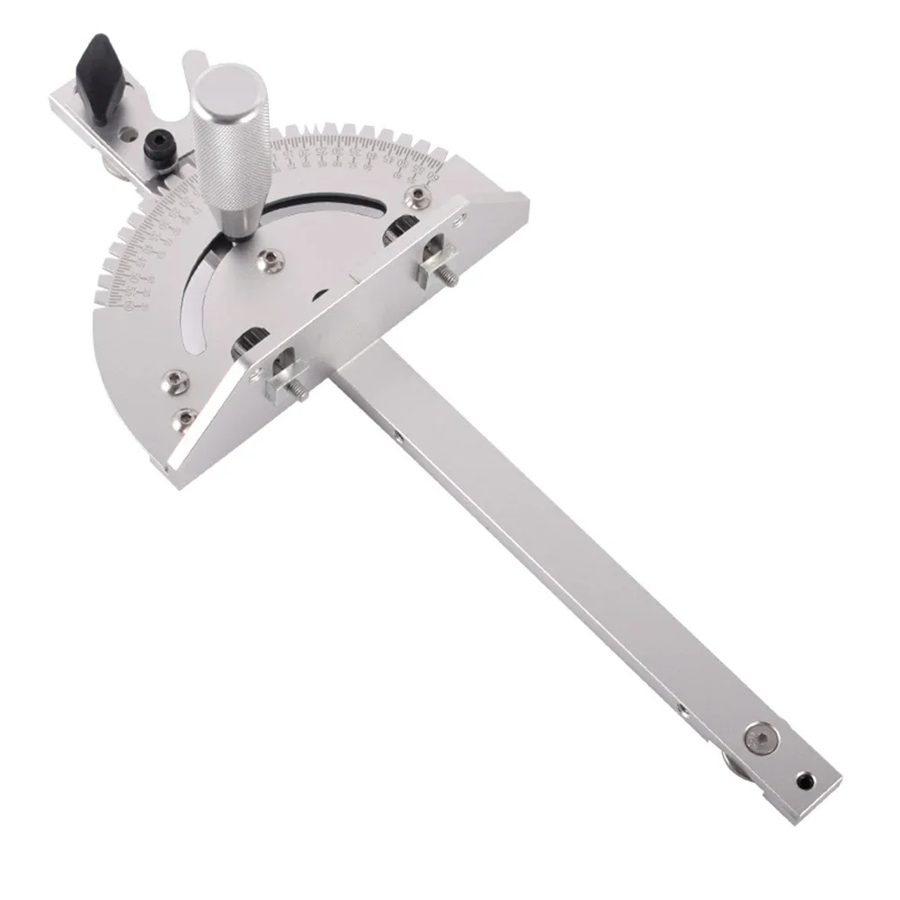 

Miter Gauge For Table Saw Miter Gauge With 27 Locking Stops Push Handle Aluminum Angle Ruler 250mm Backing Limiter Kit
