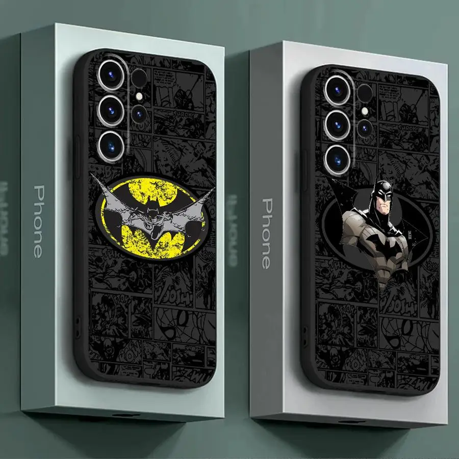 B-Batman Hero Logo Phone Case for S21 S23 S22 S24 Plus S21 S22 S23 S24 Ultra S21 S23 S20 FE Matte