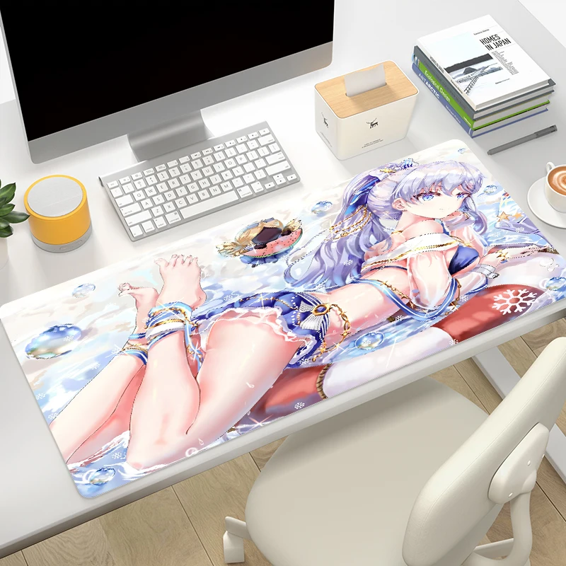 Sexy Mouse Pad Xxl Mousepad Anime Table Mat Gamer Cabinet Keyboard Gaming Mats Playmat Deskpad Deskmat Computer and Office Desk