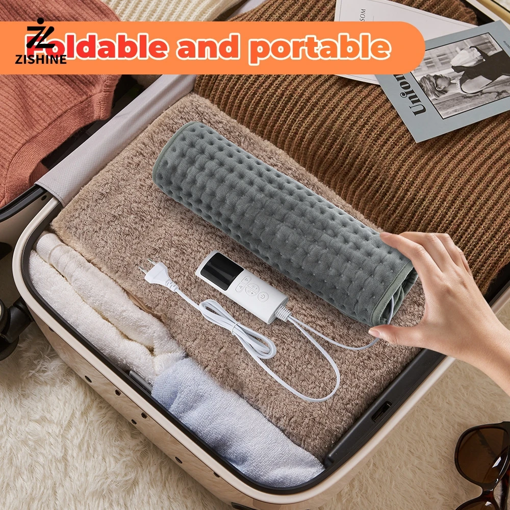 แผ่นรองเท้าอุ่นไฟฟ้าสำหรับฤดูหนาว ชาร์จด้วย USB ผ้าพลัฌนุ่ม ซักได้ ใช้เป็นเครื่องทำความร้อนเท้า ช่วยให้นอนหลับสบาย ใช้ในบ้าน