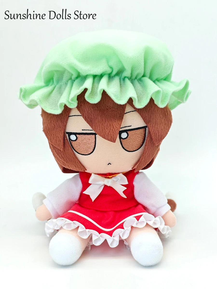 

Аниме Chen Touhou Project Girl, милая серия Fumo, сидящая плюшевая кукла, подушка, косплей, мультяшная кавайная плюшевая игрушка, рождественские подарки