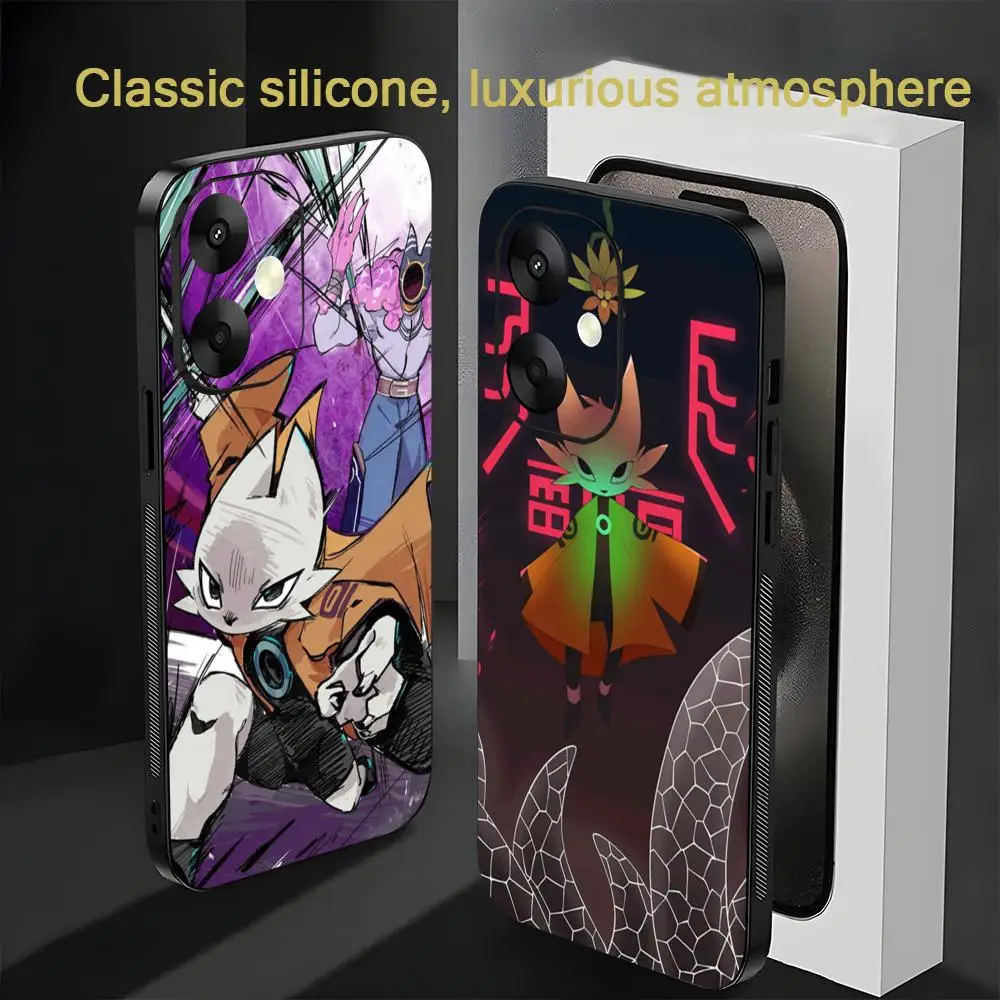 حافظة لهاتف شاومي ريدمي 14C 13C 12C نوت 14 13 12 11 10 Pro Plus S غطاء هاتف أسود ناعم من Game #1