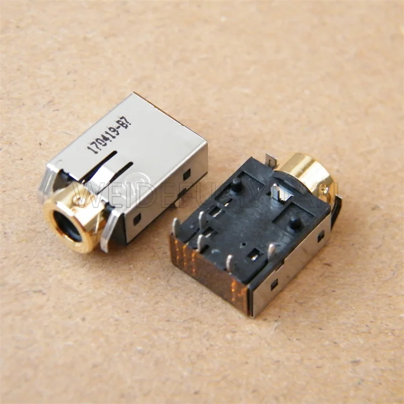 Laptop Audio Jack Headphones Socket For MSI GE70 MS-1759B MS-1759 3.5mm Female Socket 6Pin Connector