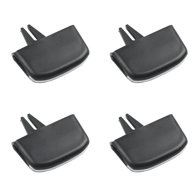 4X Car Dashboard Middle Short A/C Vent Outlet Tab Clip Repair Kit For Volvo  S60 2011-2019 Air Vent Adjustment Buckle