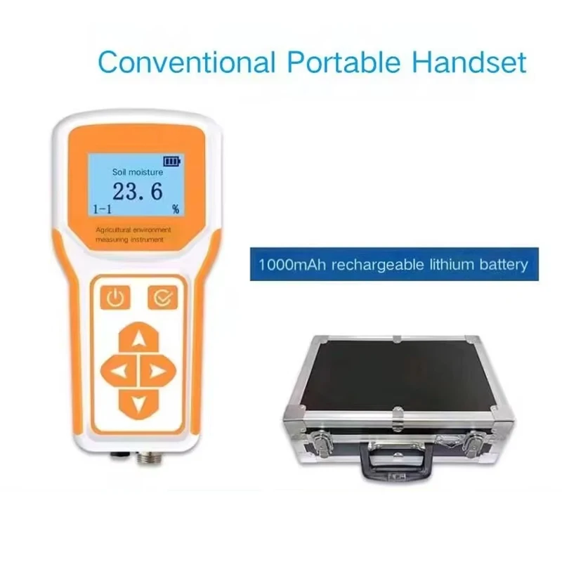 Atech Portable 7in1 Integrated Soil Nutrient Tester Portable Soil PH Analyzer Soil NPK Sensor