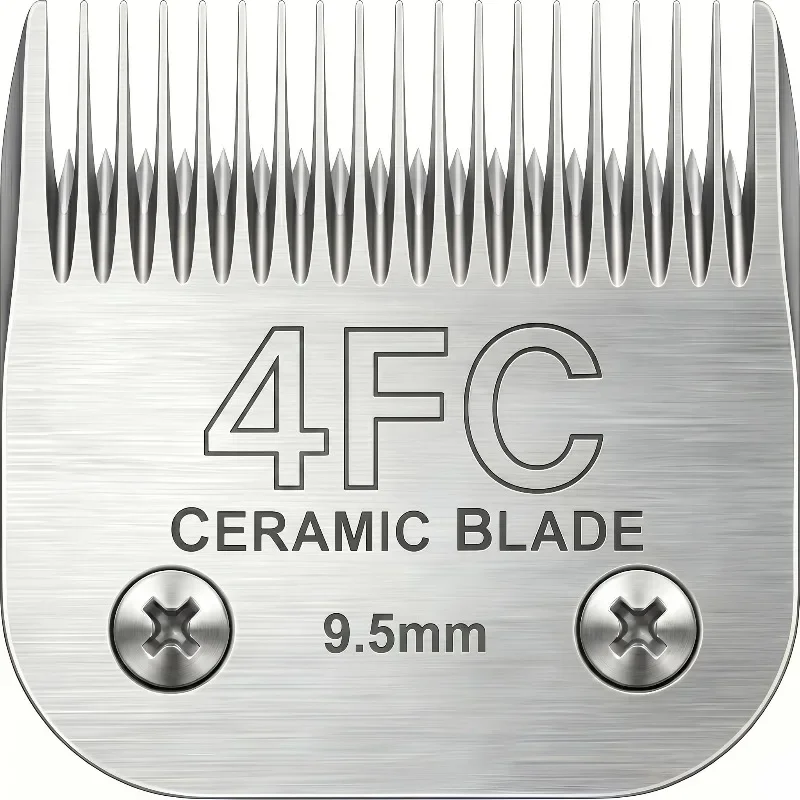 Dog Cat Grooming Ceramic Blade 3.2mm Detachable Clipper Replacement Head Universal Fit Most Pet Trimmers Multi-size