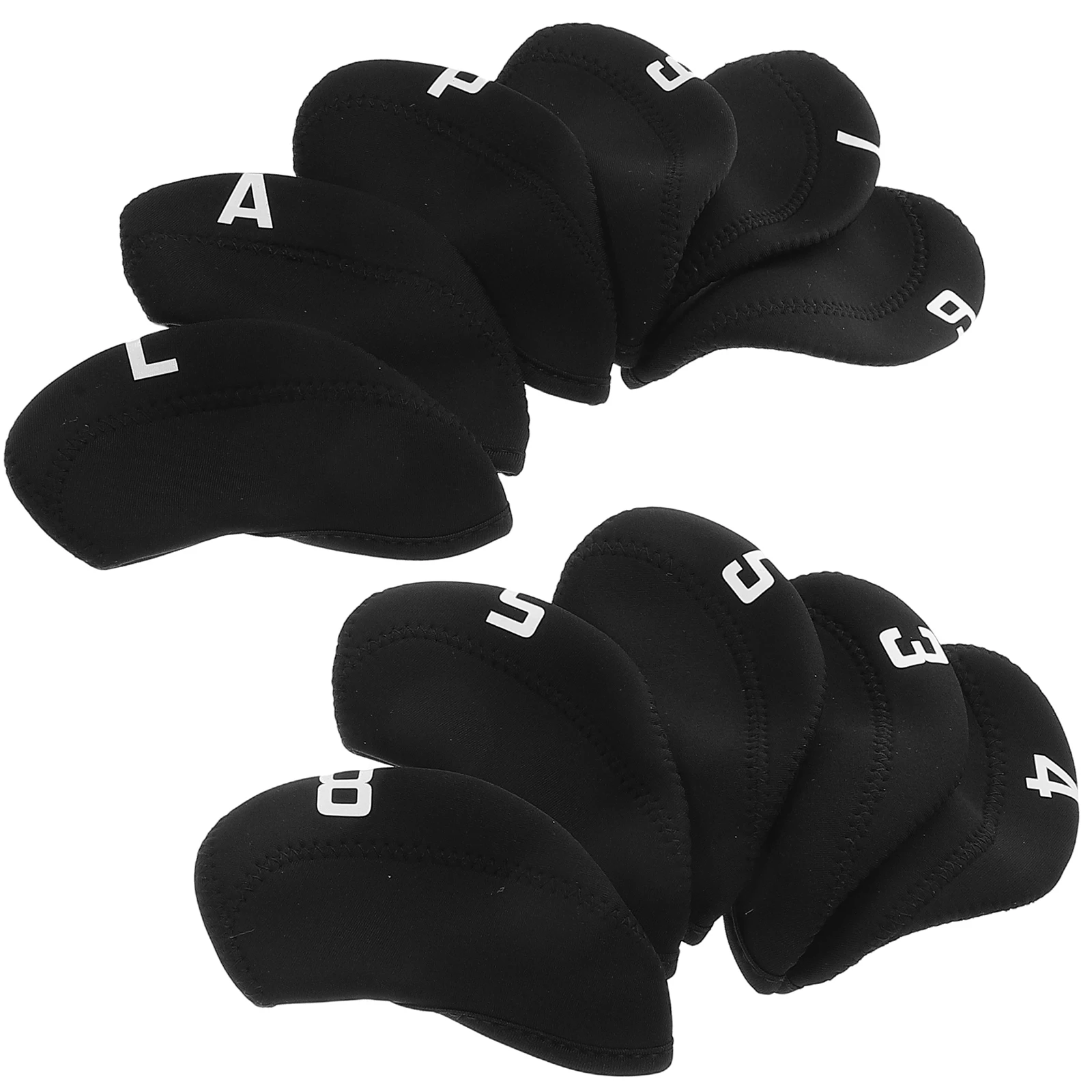 

11Pcs Golf Head Covers for Men Neoprene Club Protector Set Portable Durable Golf Putter Driver Shaft Covers Professional