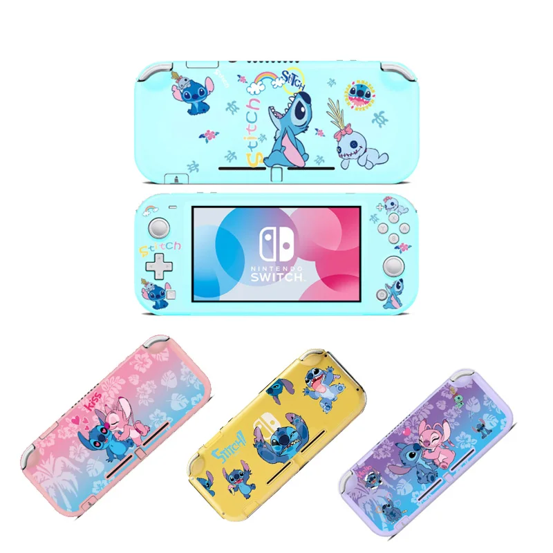 Подходит для Nintendo Switch Lite, защитный чехол с рисунком Stitch, высококачественный комплект «все включено» Lite