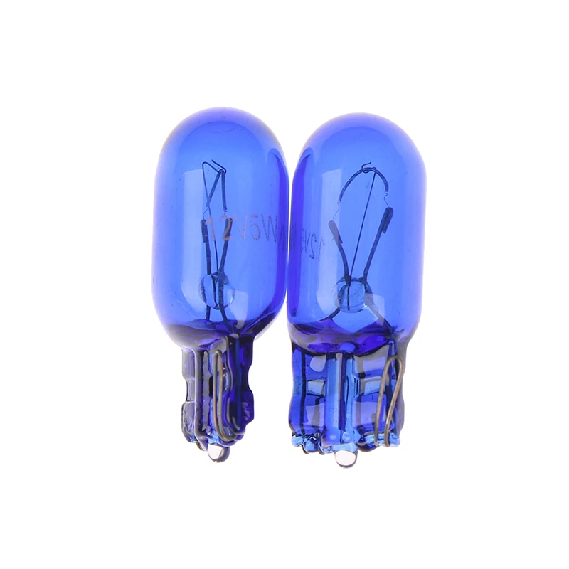 Picture 7: 10Pcs Car T10 Halogen w5w 168 Wedges 12V 5W xenon Signal Lamp 6000K White Instrument Light Reading Light Clearance Lamp