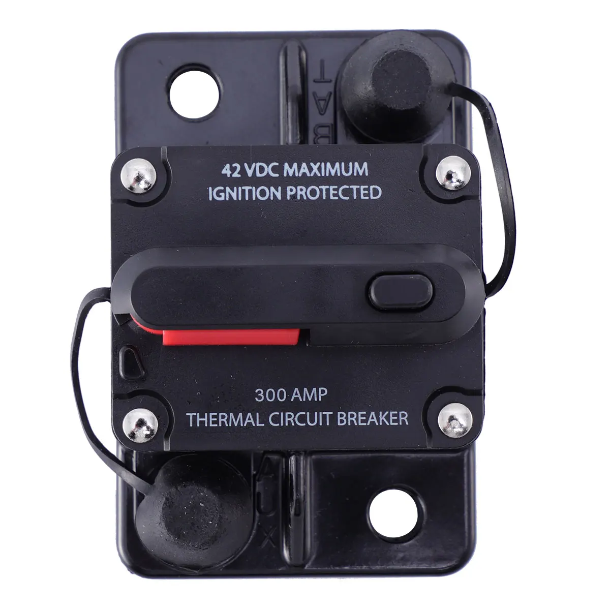 

300A Self Recovery Circuit Breaker Waterproof Inline Fuse Inverter Plastic Marine Motor Boat Auto Reset Eco Material Efficient