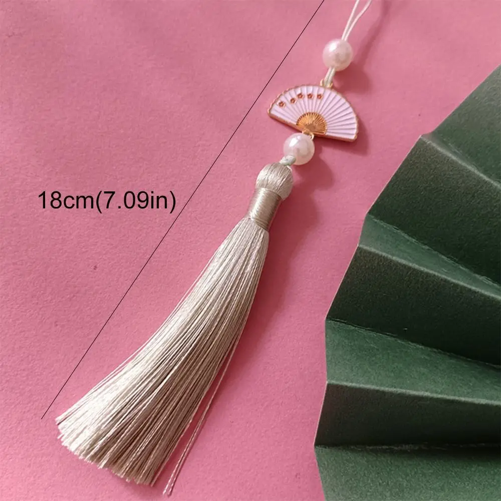 Keychain Lucky Bookmark Tassels Lanyard DIY Crafts Tassel Car Keyring Blessing Phone Pendant Chain Earrings