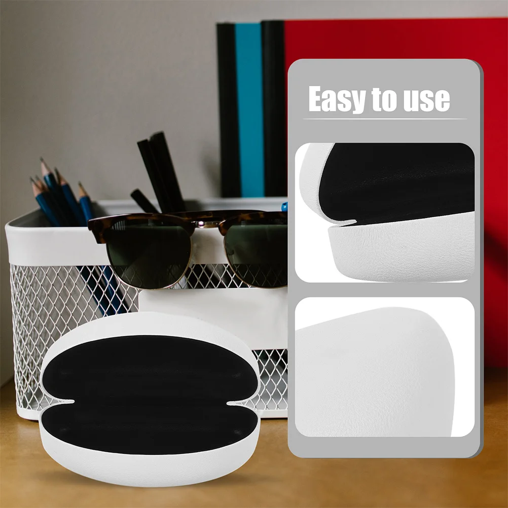 

2Pcs Durable Hard Shell Sunglasses Case Portable Travel Eyewear Organizer Stylish Retro Design for Men Women Sunglasses Case