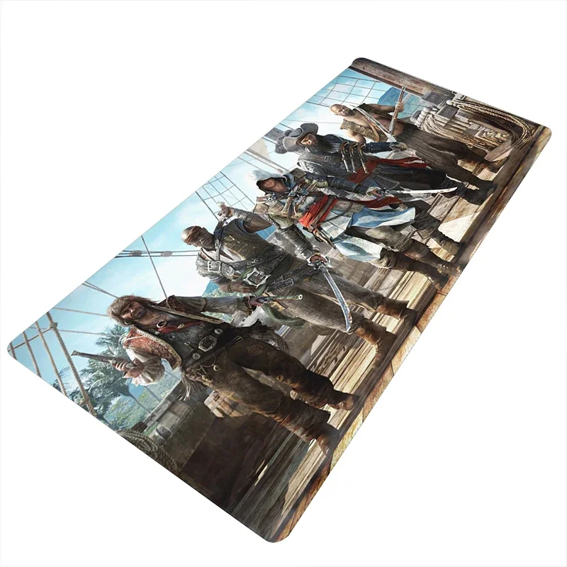 Gaming A-Assassin S -Creed Antislip Mousepad PC Large Office Accessories Deskmat Gamer Mouse Pad Size For E-sports Keyboard Mats