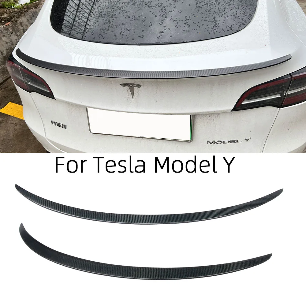 

For Tesla Model Y OE Style Carbon fiber Rear Spoiler Trunk wing