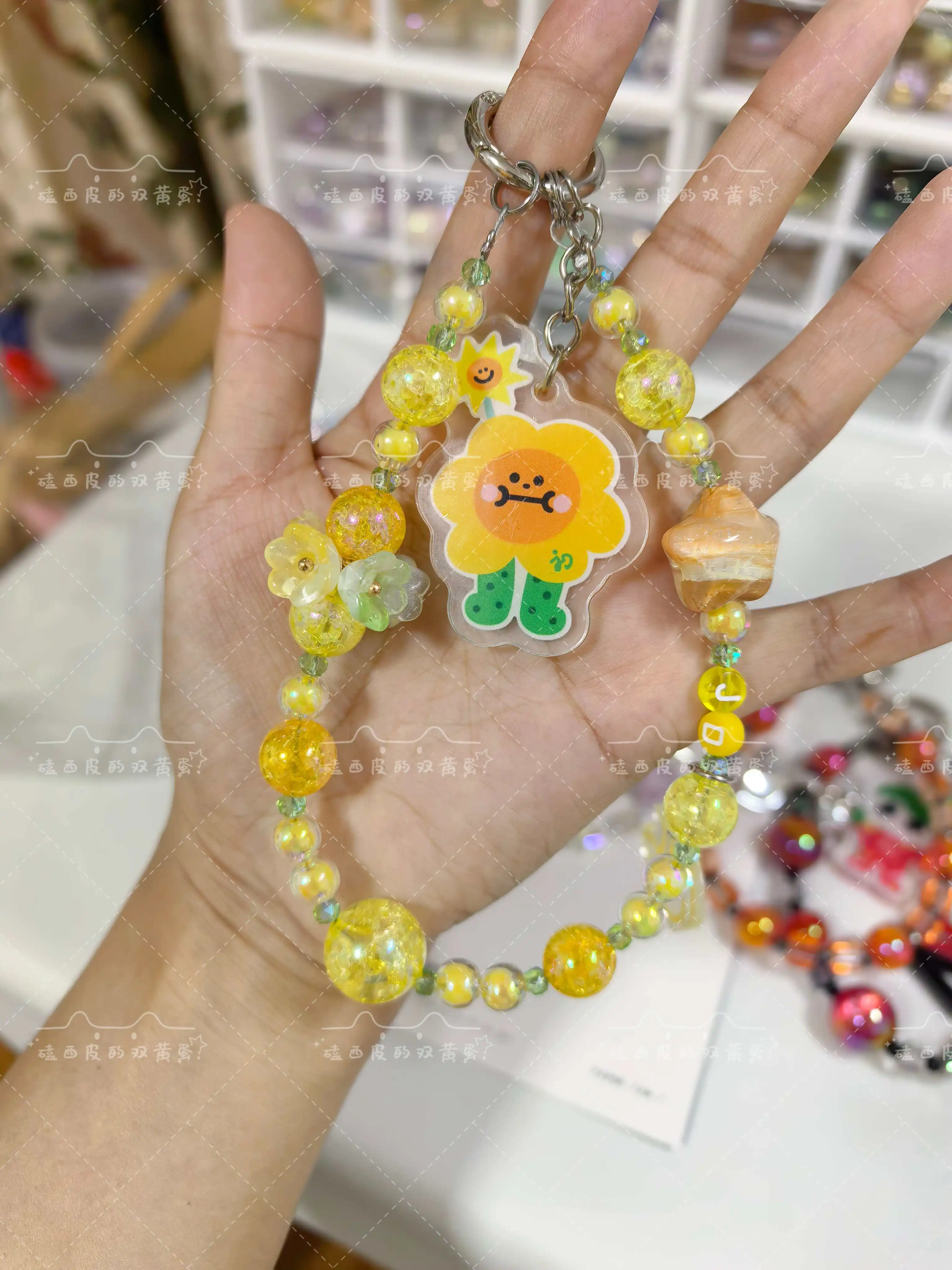 Pre-sale Handmade Joongdunk Jaidee Beaded Phone Chain Hanging Cord Phone Charms Phone Strap  Lanyard Jewelry Gift