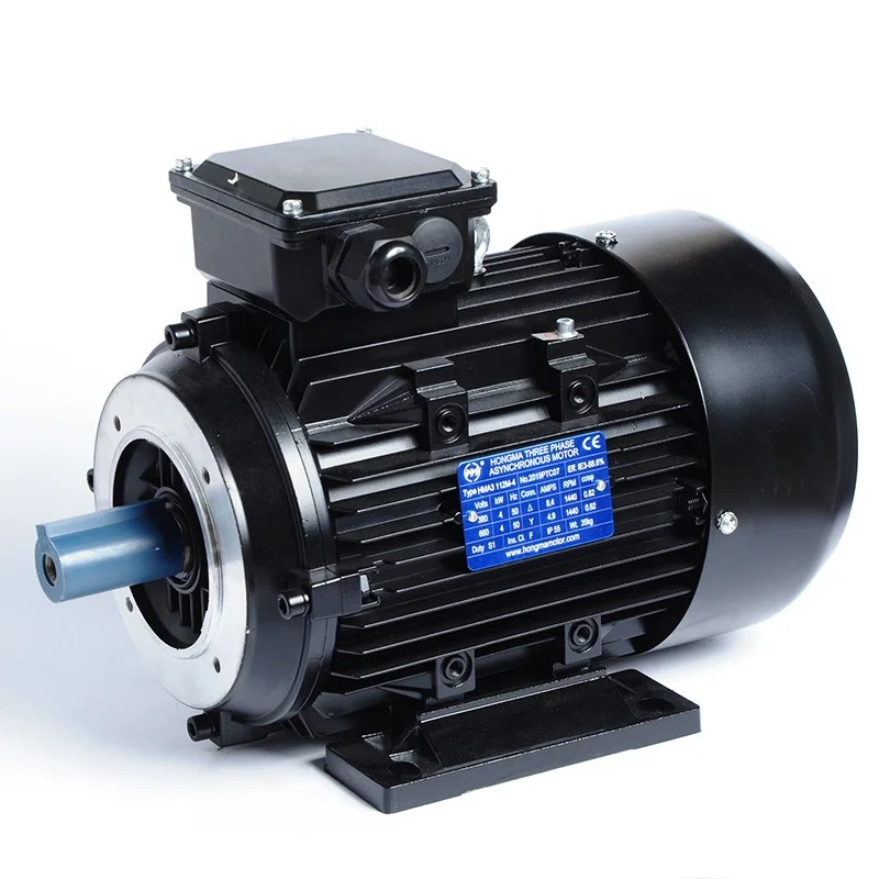 Personalized Elegant Shape IE1 Series 1 2 2.5 5 10 20 25 40 hp 4 kw 1500rpm Single Three Phase Asynchronous  Electric Ac Motor