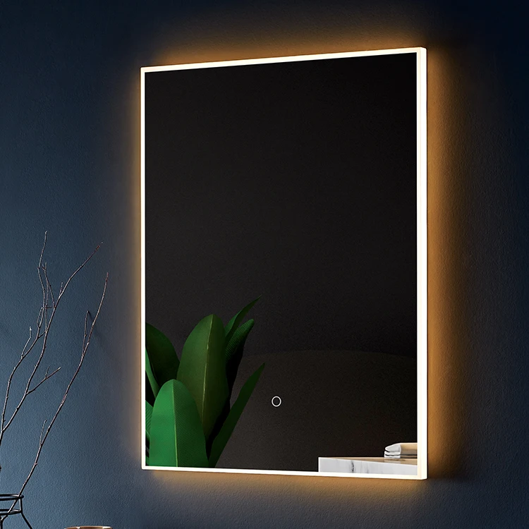 Hot Seller Rectangle Hotel Luxury Bathroom LED Mirror LED Bathroom Mirror Technical After Sales Service Team In USA