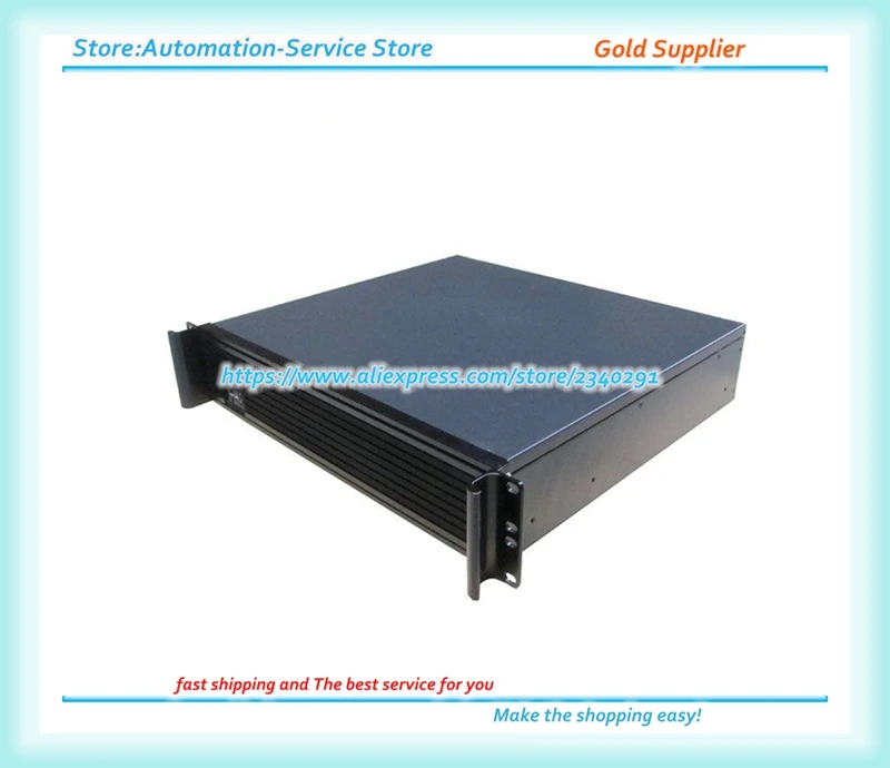 2U T4002A Industrial Cabinet High Grade Panel 2U Aluminum Server Case Firewall Soft Routing ROS Case