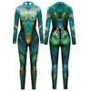 

Cosplay Peacock Jumpsuits Women Animal Costume Carnival Party Stage Performances Catsuit Clothes Female Sexy Zentai Bodysuit