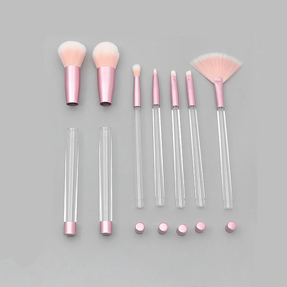 7-teiliges Sand-Lidschatten-Pinsel-Make-up für Frauen, Concealer-Set, Kosmetik, Reise-Rougepinsel