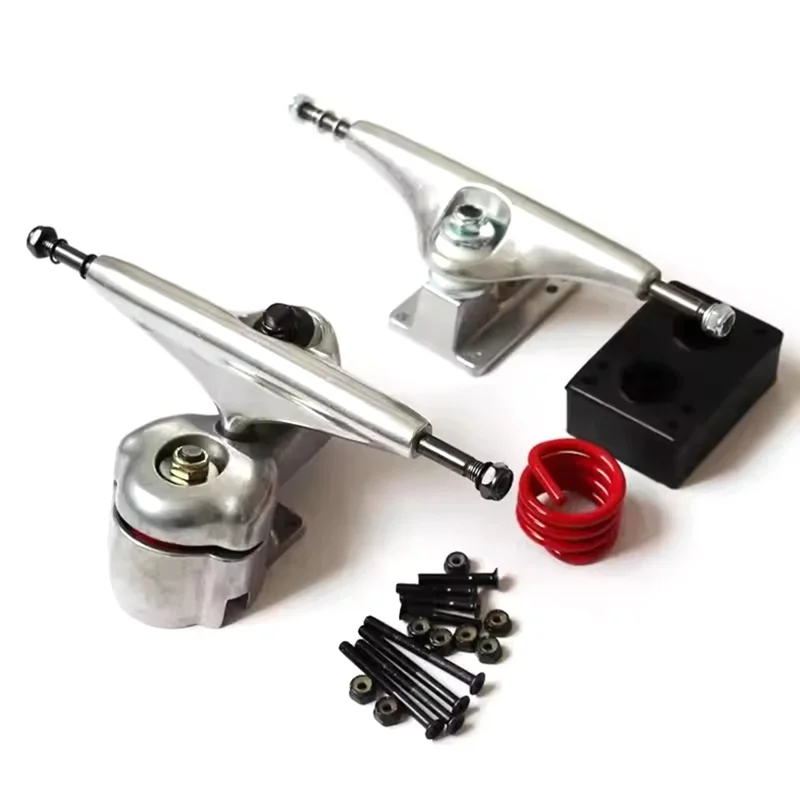 AEB0-For Meraki S6 Surf Skate TRUCK 6 Hole Base 6.25 بوصة شاحنات تصفح لوح التزلج الشاحنات تصفح تزلج شاحنة الربيع #4