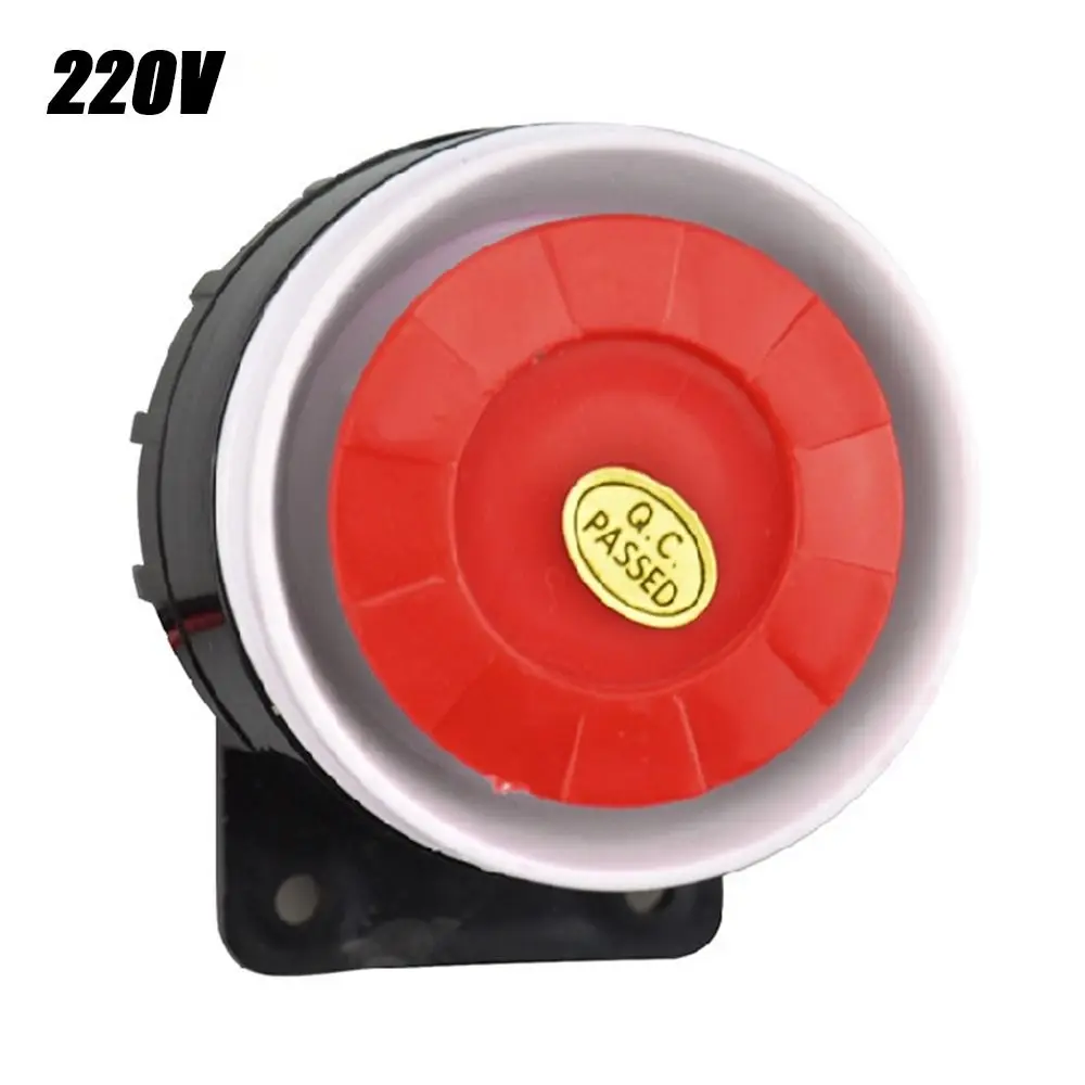 12V 24V 220V Electronic Piezoelectric Anti-theft Horn Light Alarm Explosion Buzzer High Decibel Sound Without Light