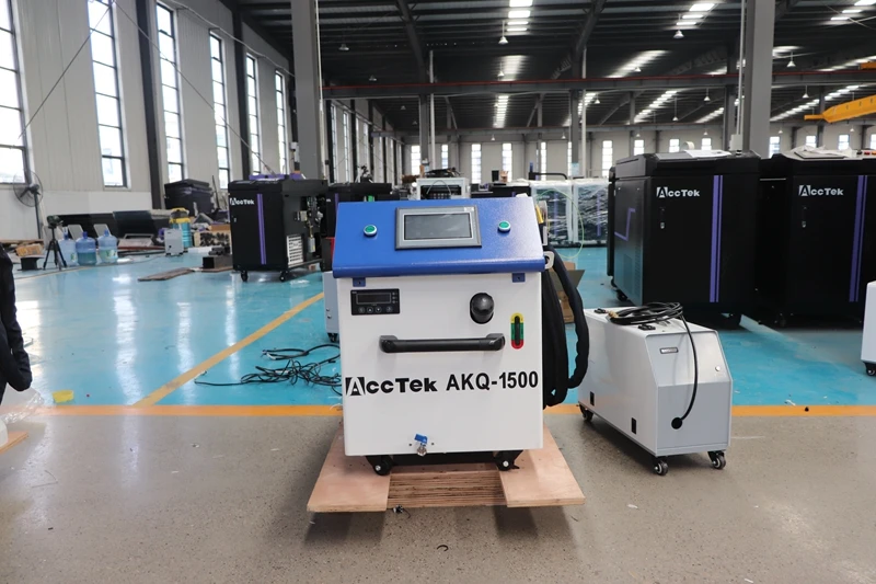 

2000w 3kw 1.5kw Hanwei double pendulum system 3 in 1 fiber laser cleaning machine welder cutter