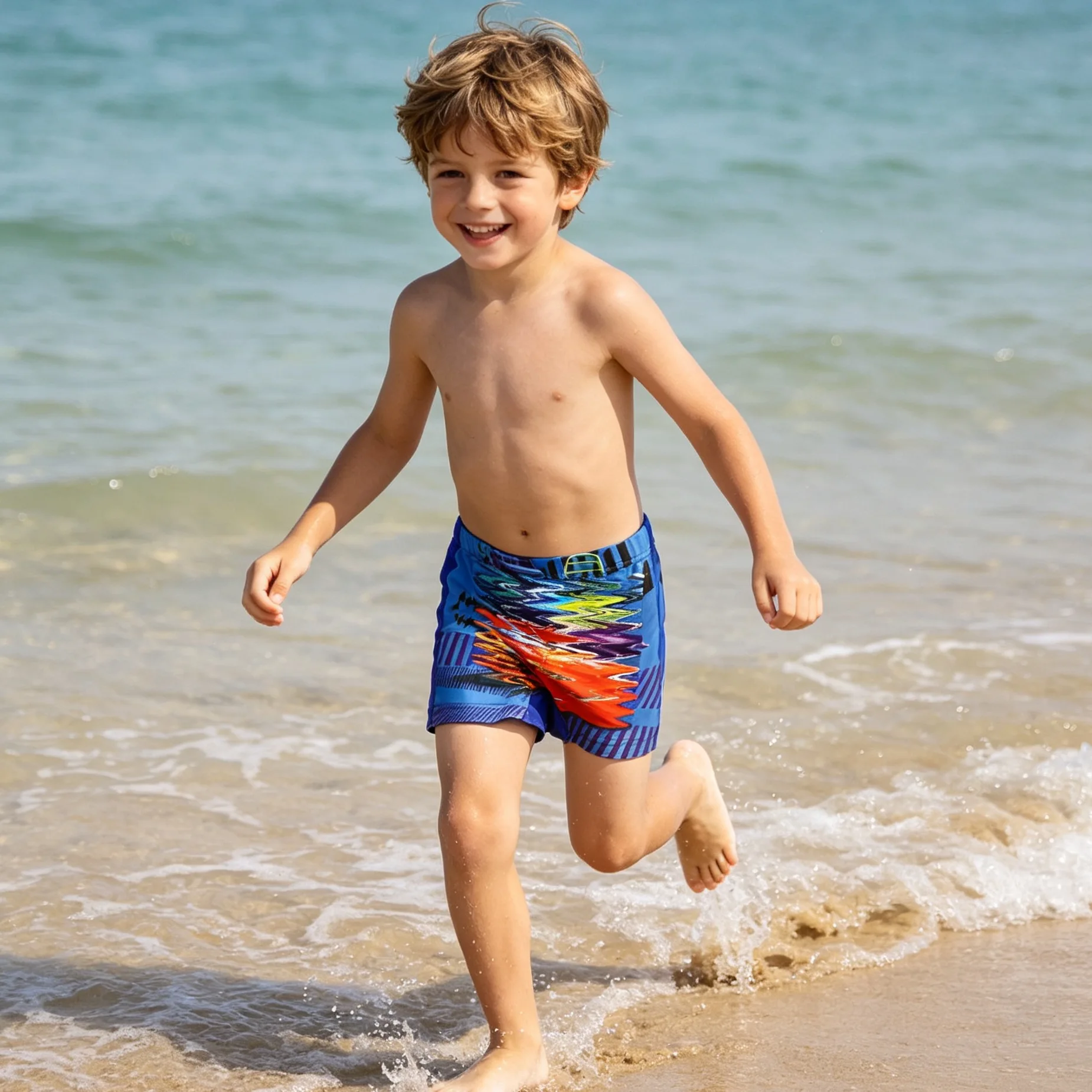 Boy's Swimwear Beach Trunks Pants Children Swimming Shorts Swimsuits Baby Boy Swim Underpant Kids Bathing Clothes Suit