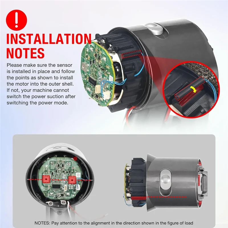 Efektywny Zespół Głównej Części Do Dyson V8 SV10 Zamiennik Części Głównej Odkurzacza Z Wkrętakiem