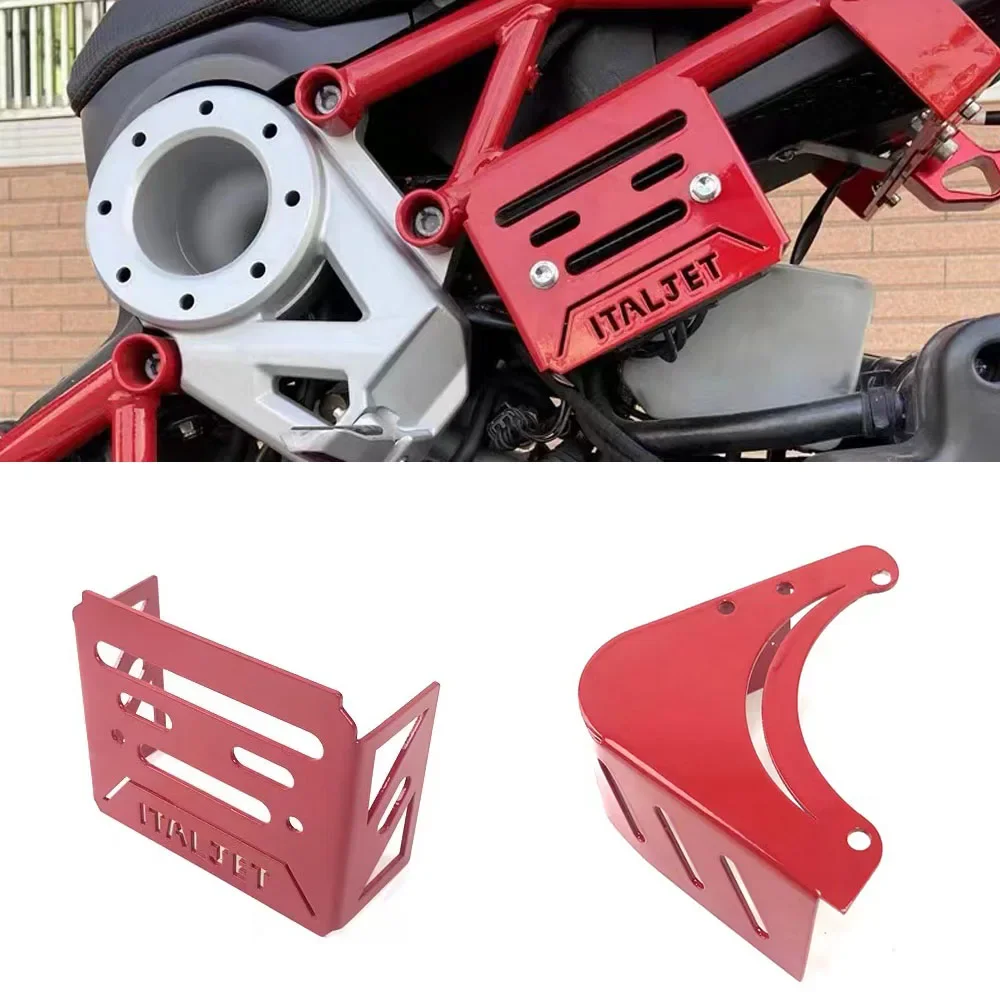 

New Fairing Cover For Italjet Dragster Aluminum Alloy Radiator Shroud Fit Italjet Dragster 200 / 250i / 125 / 400