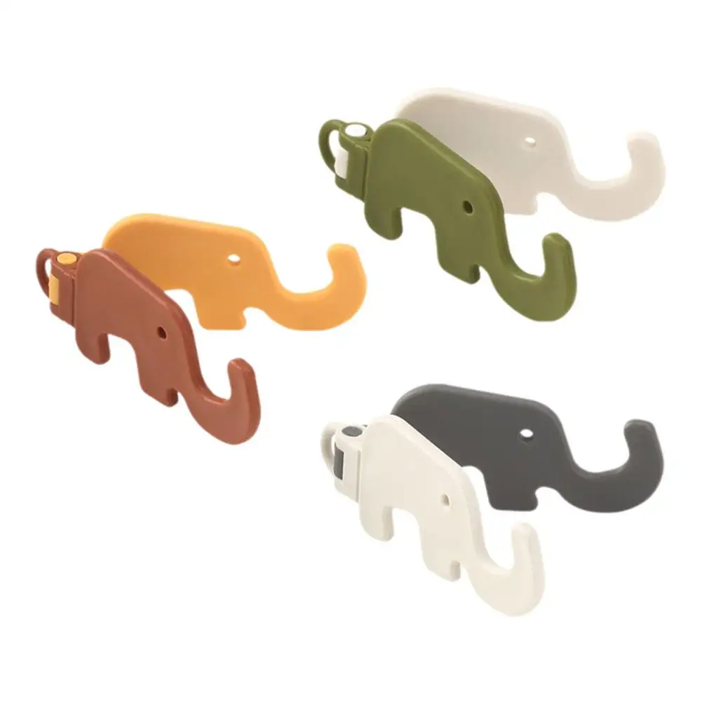 Mini Elephant Cute Cartoon Animal Lazy Desktop Mobile Foldable Phone Easy Storage Chain Stand Design To Carry Base Q3j7