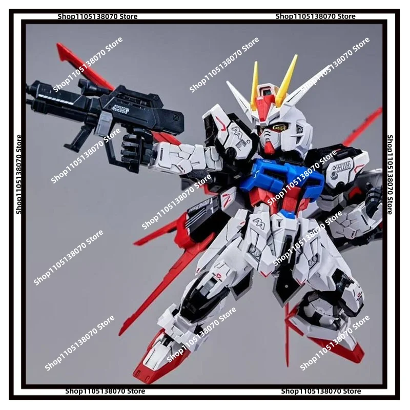 

【In Spot 】Azesd Mgsd Gat-X105 Aqm/E-X01 Aile Strike Assembly Model Kits Plastic Skeleton Kits Anime Figure Robot Plastic Model