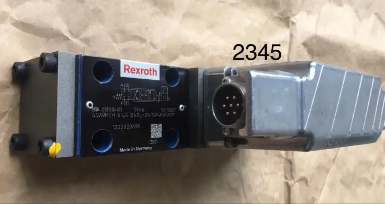 Rexroth MNR: 0811404613 4WRPEH 6 C4 B40L-2X/G24K0/A1M Hydraulic proportional valve 4WRPEH6C4B40L-2X/G24K0/A1M NEW