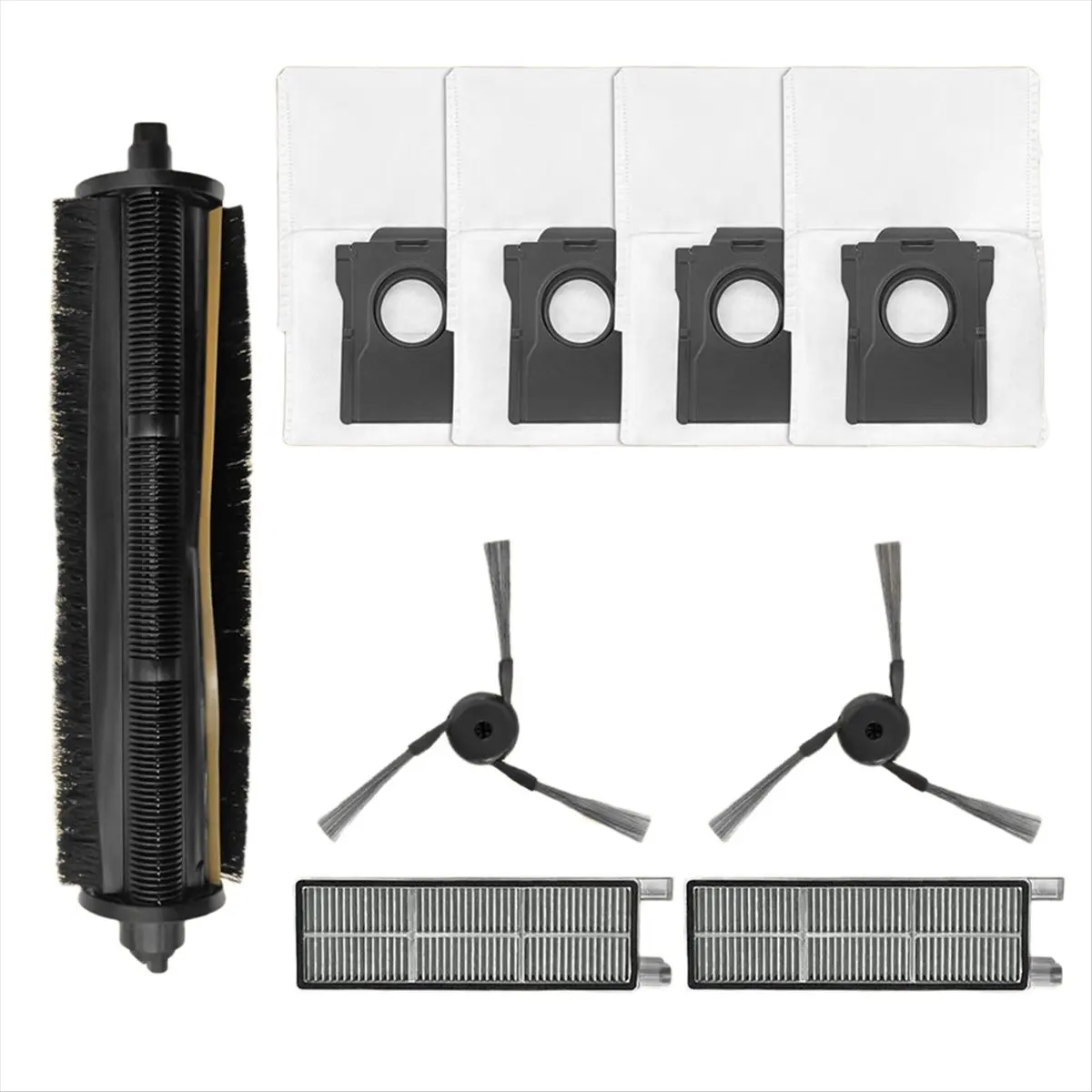 Accessories Compatible for Z50 Ultra Robot Vacuum Parts Main Roller Side Brush HEPA Filter Dust Bag Mop Cloth