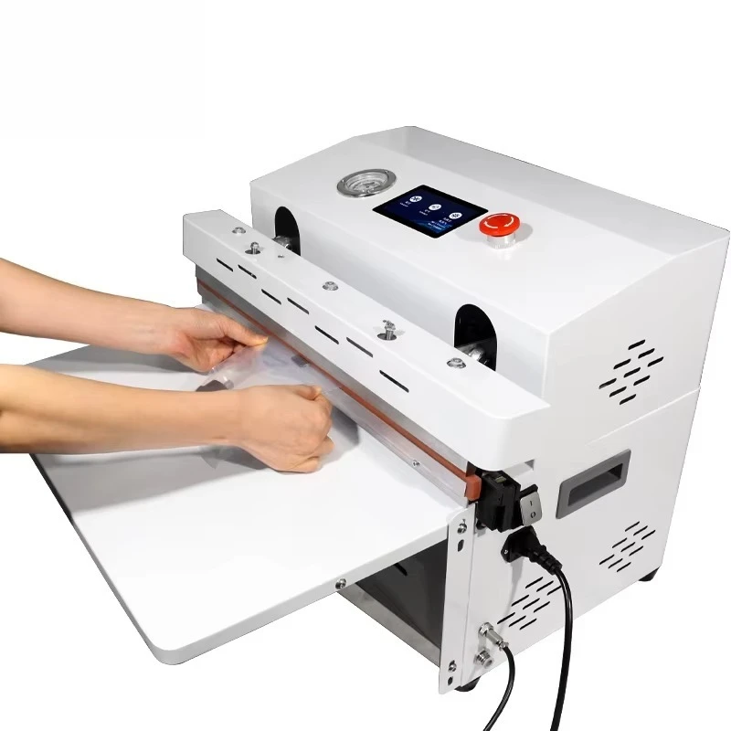 External vacuum packaging machine, food vacuum nitrogen filling and sealing machine