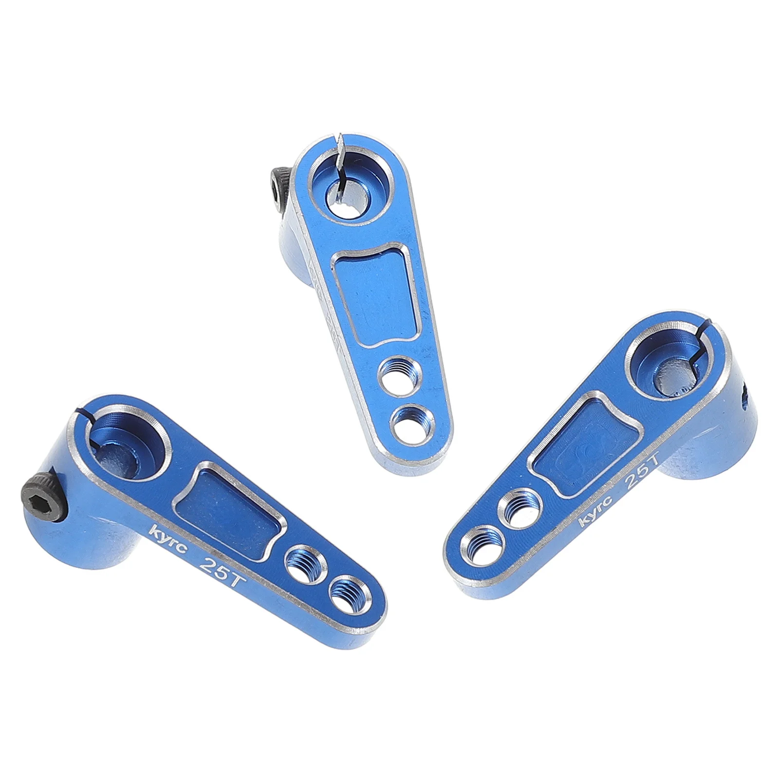 

3pcs Rc Airplane Arm Aluminum Alloy Replacement For 1/10 Rc Off-Road Trucks Metal Steering Rod High Precision Control