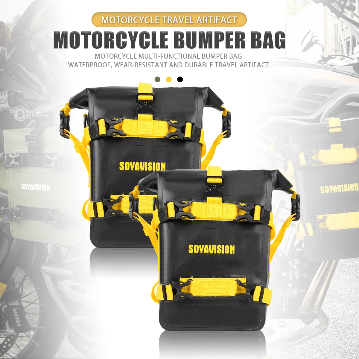 

Сумка на бампер мотоцикла для BMW R1200GS R1250GS ADV для HONDA NC750X CB500X, водонепроницаемая сумка на раму мотоцикла