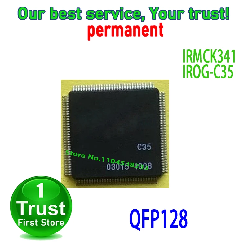 5PCS/LOT IRMCK341 IROG-C35 QFP128 NEW and Original in Stock