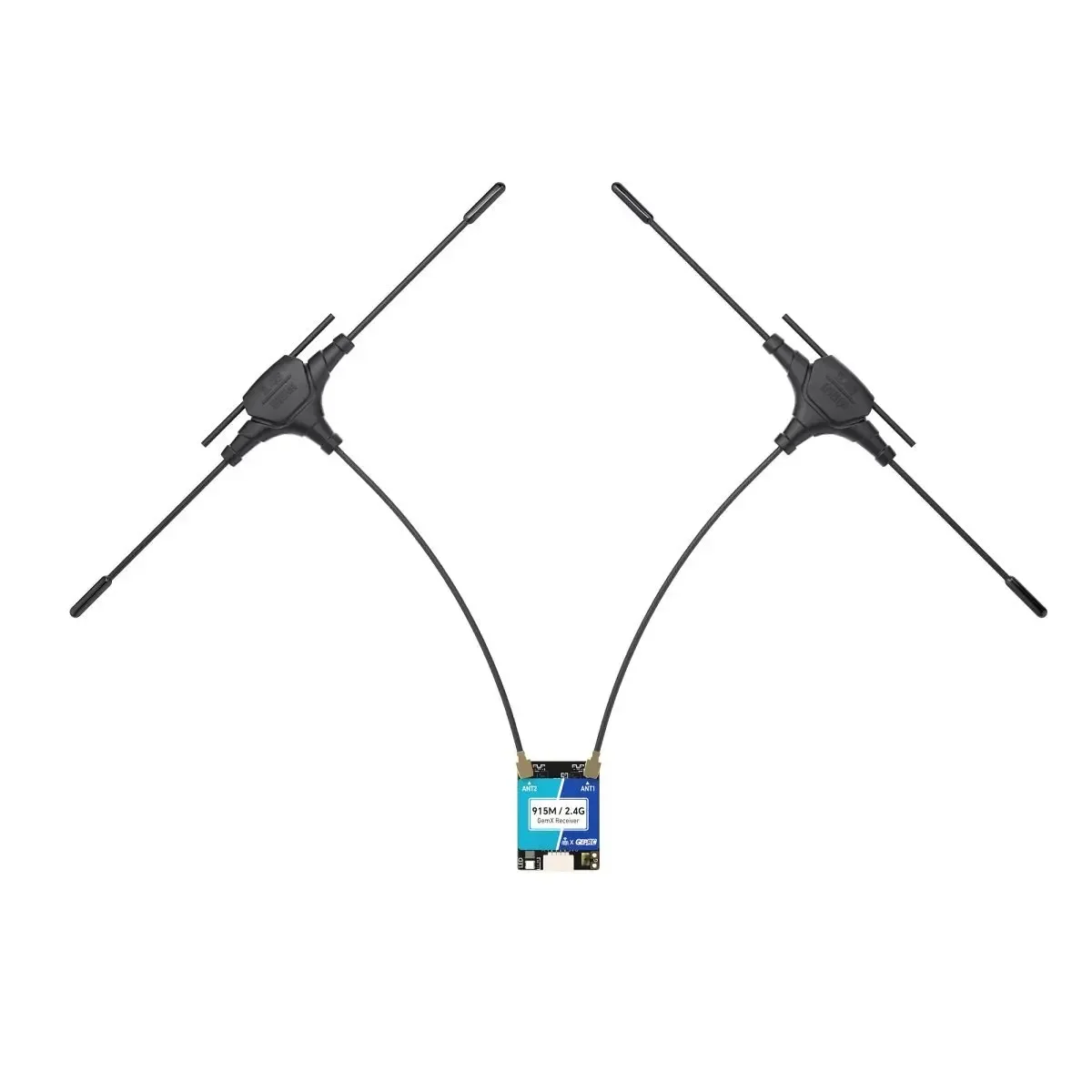 

GEPRC GemX - ELRS 915 МГц 2,4G Gemini Xrossband Приемник Двухдиапазонный встроенный TCXO