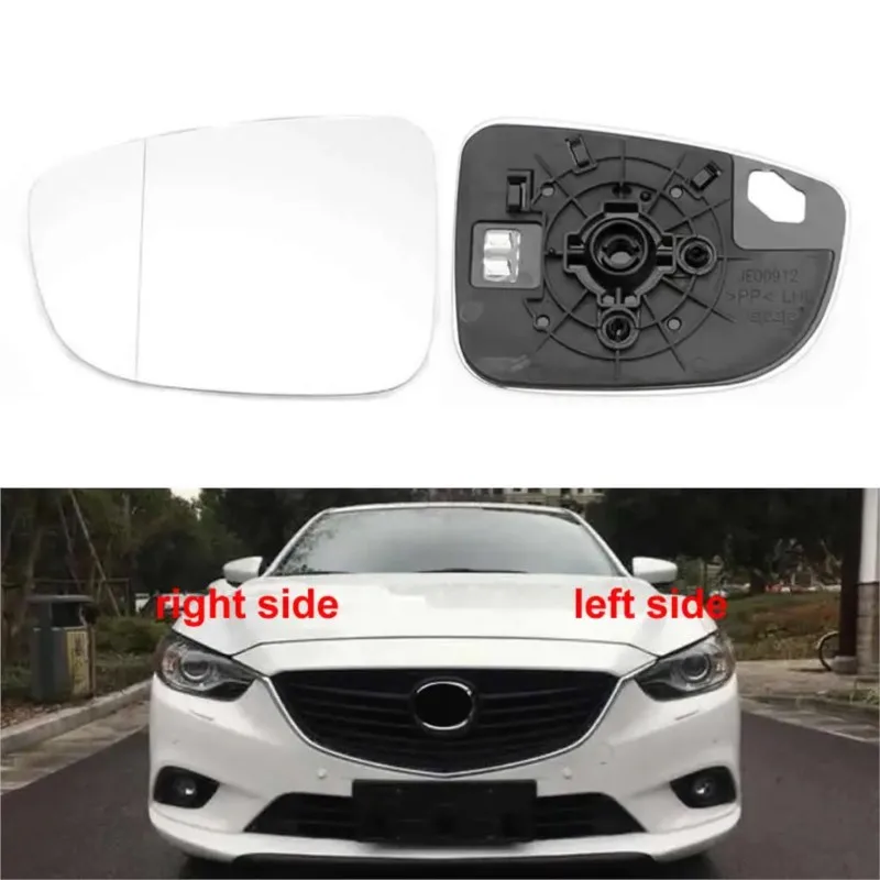 

For Mazda 6 Atenza 2014 2015 2016 Car Accessories Exterior Mirrors Reflective Lens Rearview Mirror Lenses Glass with Heating