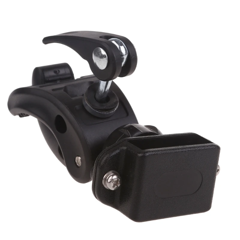 Motorcycle Walkie Talkie Mount, Bike Bicycles Radio Holder Hanger for Handheld Radio Universal Radio Bike Bracket H8WD