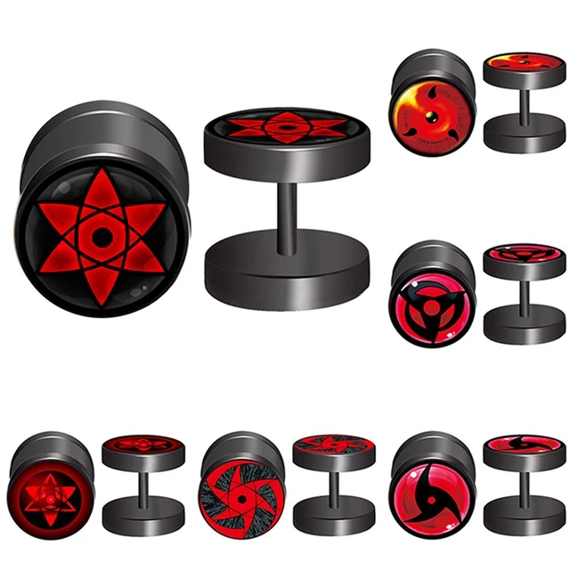 Sharingan earrings hot sale