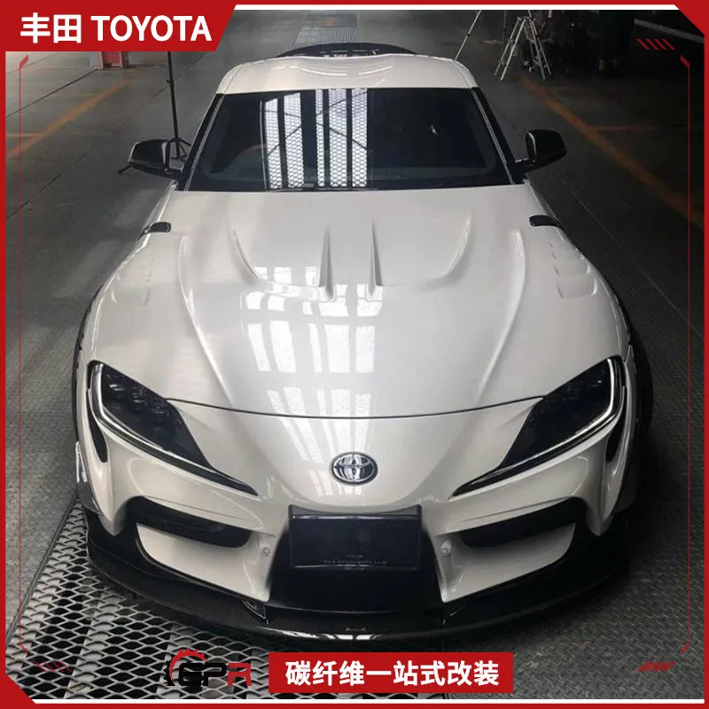 

Applicable to Toyota A90 Speed Run SUPRA Carbon Fiber Modification LWK Engine Hood, Front Cover