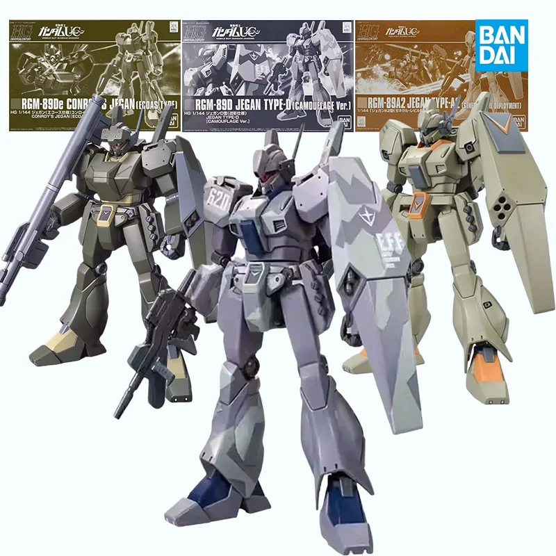 

Bandai PB Limited HG HGUC 1/144 RGM-89D Jegan D Type Camouflage Version Anime Action Figure Assembly Model Kit Collectible Gift