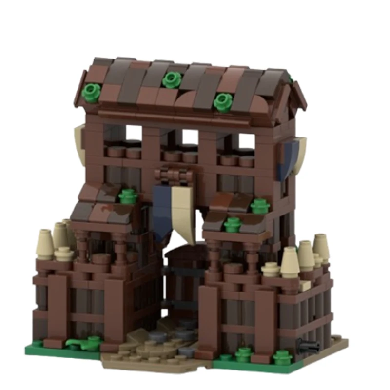 Spot MOC-223085 216945 Castle DIY Small Particle Assembly Building Blocks Puzzle Toy Model Gift Set Ornament