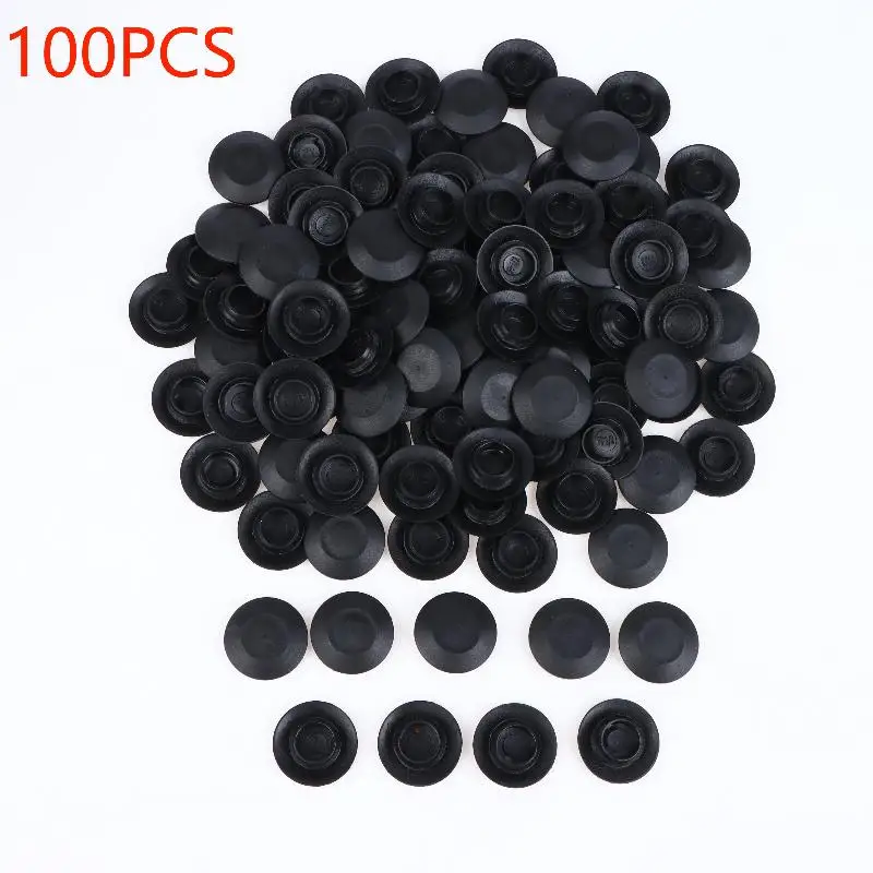 Automotive Clip Fastener Flush Sheet Plugs Head: 100pcs Dia 22mm Car Door Bumper Plastic Rivet
