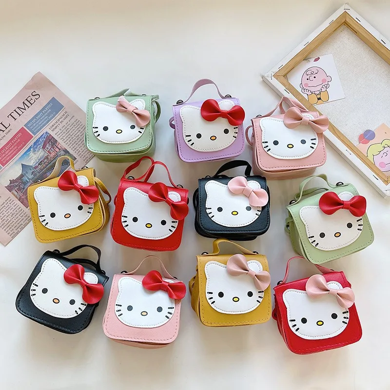 Fashionable Cat Shaped Mini Cute Girl Zero Wallet Anime Portable Creative Cartoon Storage Bag Birthday Gift Desktop Ornament
