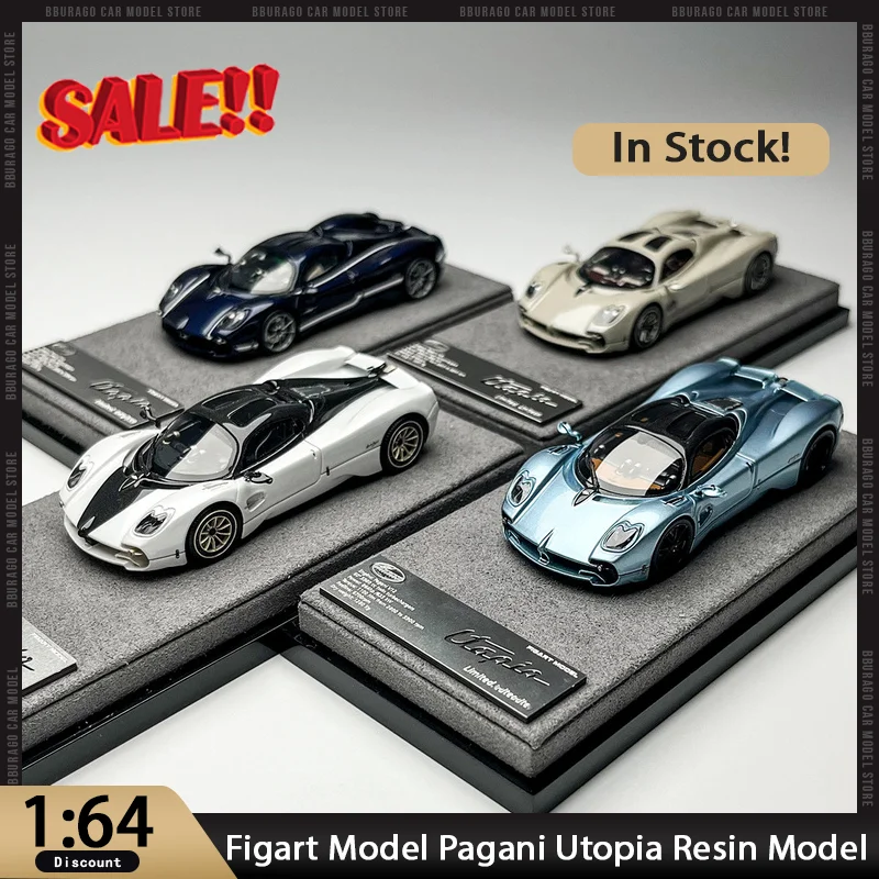 Neu Auf Lager Figur Modell 1:64 Pagani Utopia Harz Modell Limited Edition Miniatur Diecast Pagani Ornament Individuelles Spielzeug Kinder Geschenk